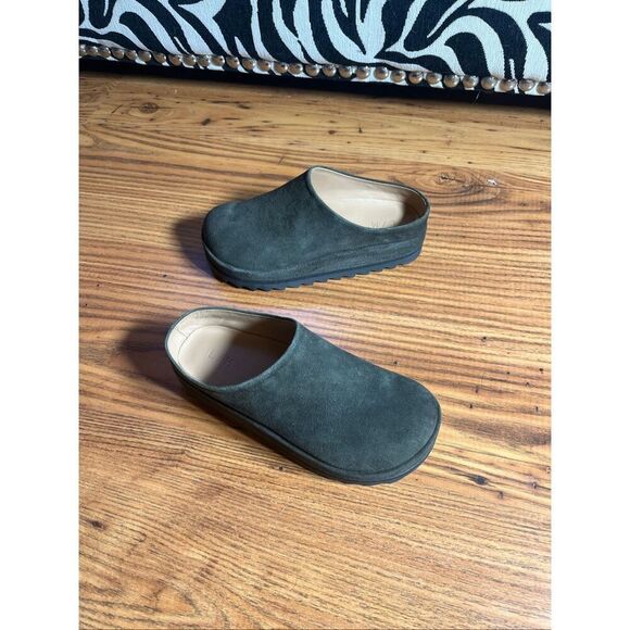 Lauren Manoogian Gray Cole Suede Tread Contour Clog Shoe Size 4.5 - Picture 1 of 9